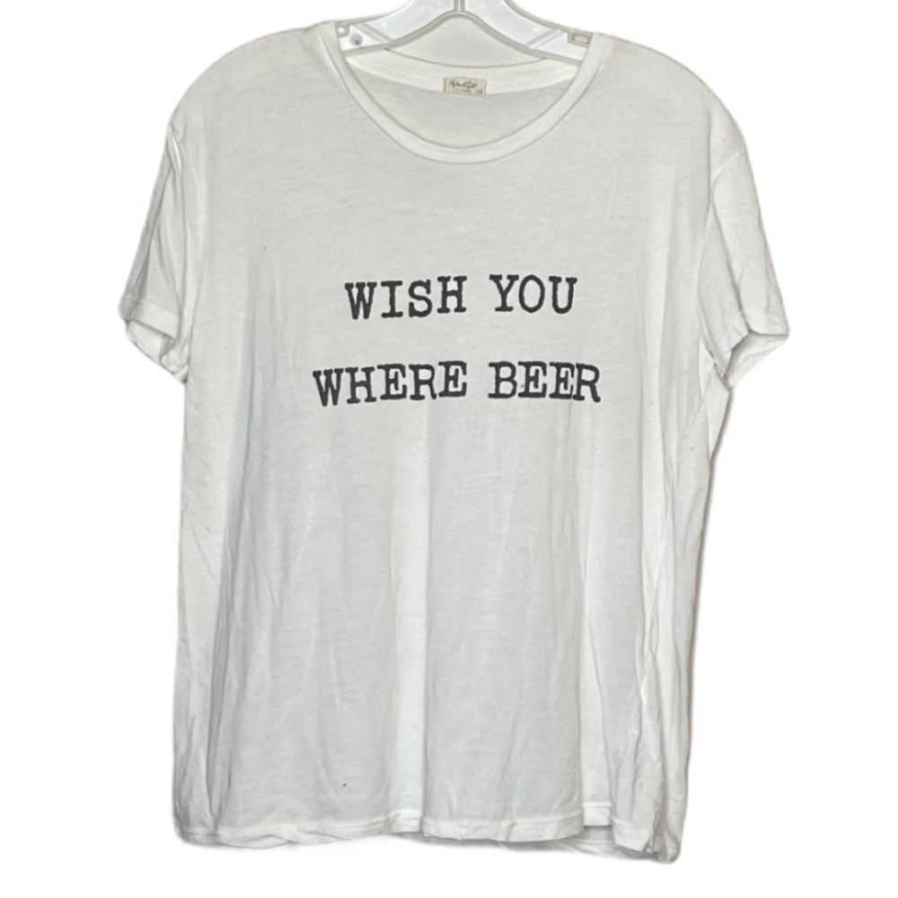 John Galt "Wish You Where Beer" T-Shirt